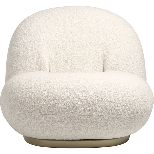 Pacha Armchair With Swivel Karakorum 001/Pearl Gold
