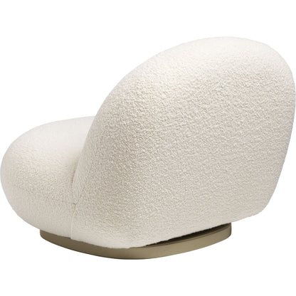 Pacha Armchair With Swivel Karakorum 001/Pearl Gold