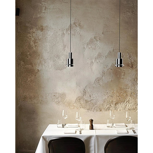 DCWéditions Chaumont Pendant Ø15 Nickel