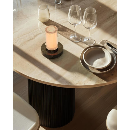 DCWédtions La Lampe Frechin Portable Lamp Gold/ Black Marble