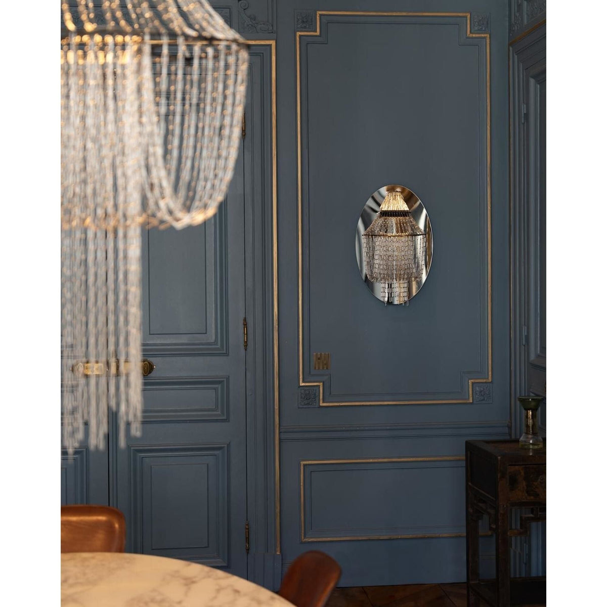 DCWéditions Lamp C Pendant Stainless Steel/ Black