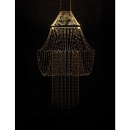 DCWéditions Lamp C Pendant Stainless Steel/ Black