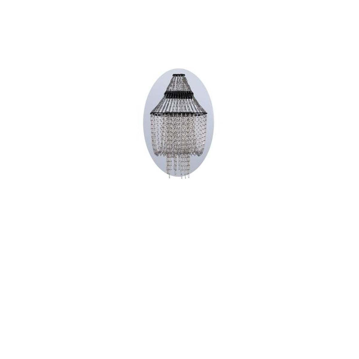 DCWéditions Lamp C Wall Lamp Stainless Steel/ Black