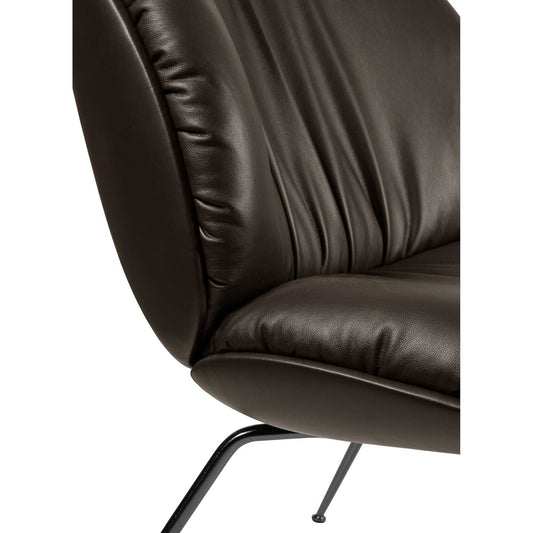 Beetle Soft Armchair Black/Smooth Leather