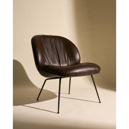Beetle Soft Armchair Black/Smooth Leather