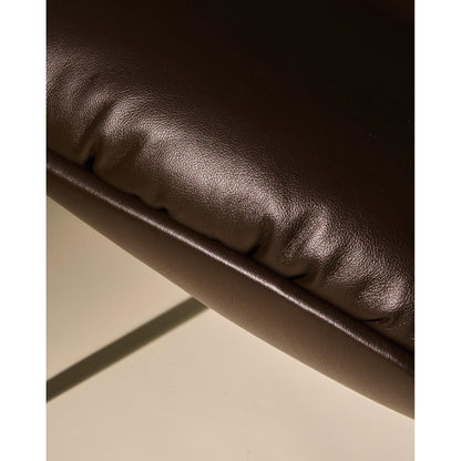 Beetle Soft Armchair Black/Smooth Leather
