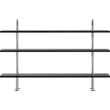 Keen 160 Shelving System 3 Shelves Stainless Steel