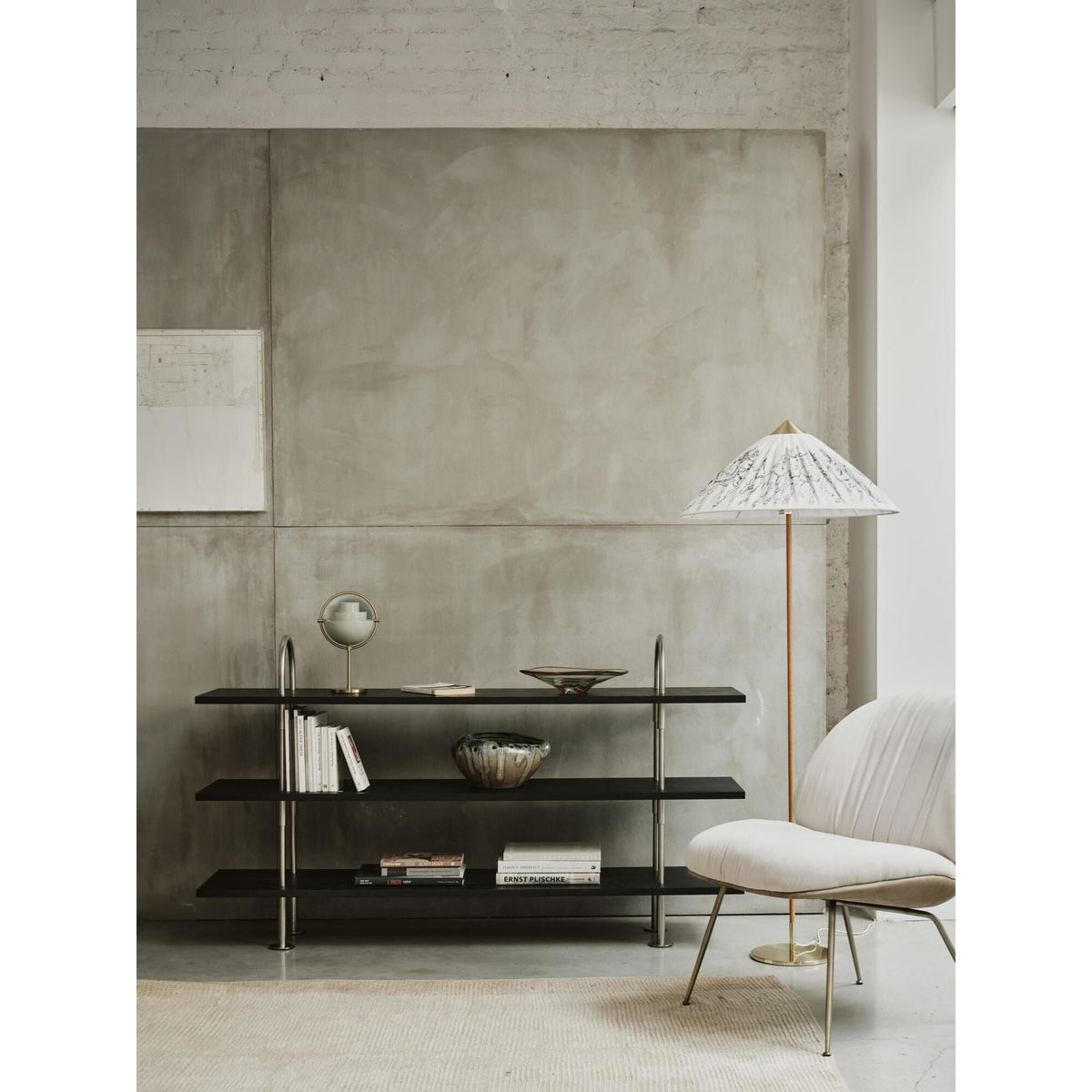 Keen 160 Shelving System 3 Shelves Stainless Steel