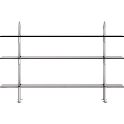 Keen 160 Shelving System 3 Shelves Stainless Steel