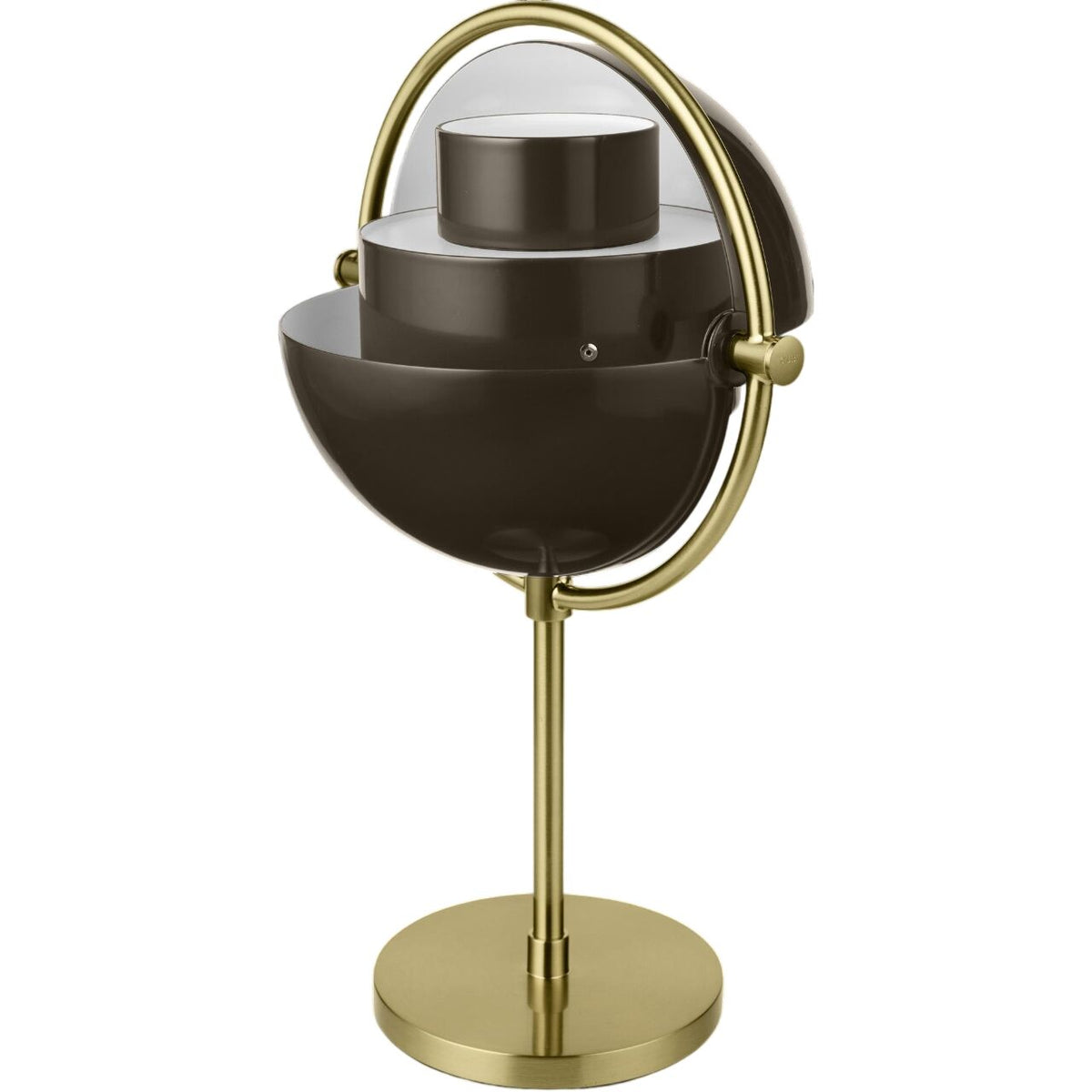 Multi-Lite Limited Edition Portable Lamp Mocha Brown/ Brass