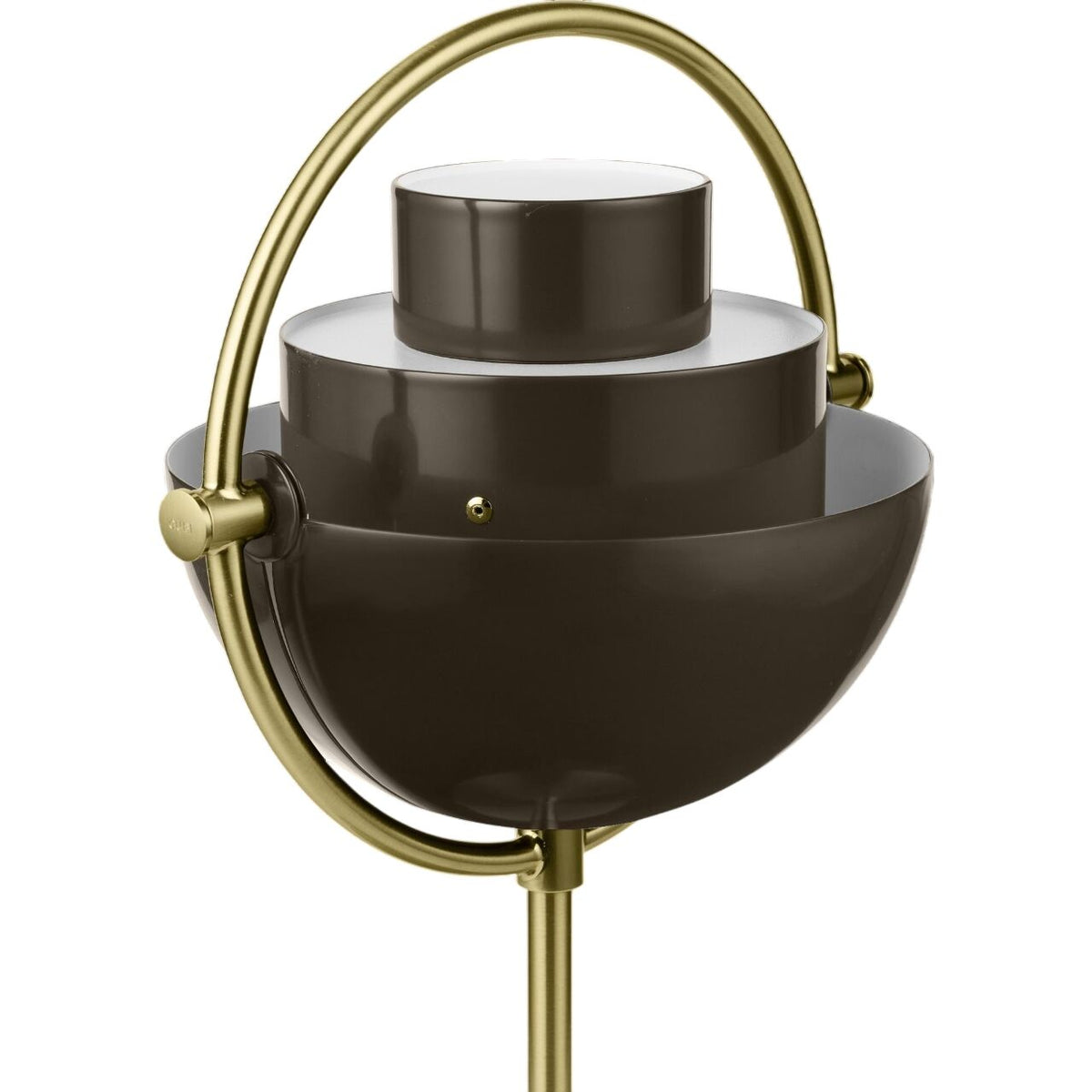 Multi-Lite Limited Edition Portable Lamp Mocha Brown/ Brass