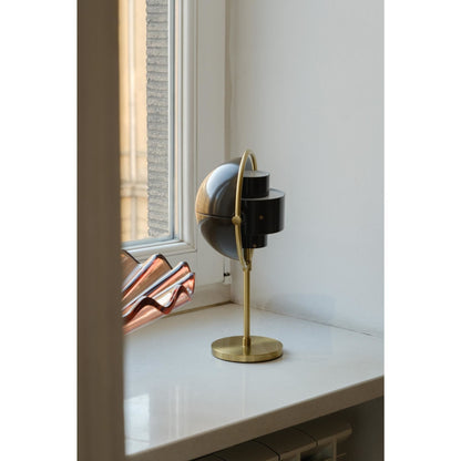 Multi-Lite Limited Edition Portable Lamp Mocha Brown/ Brass