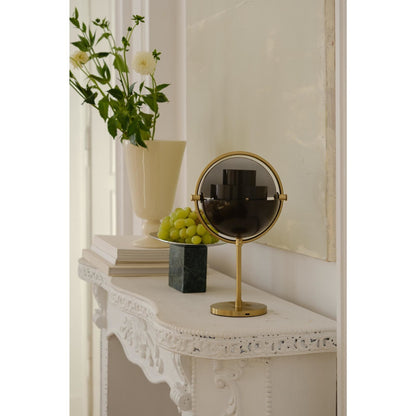 Multi-Lite Limited Edition Portable Lamp Mocha Brown/ Brass