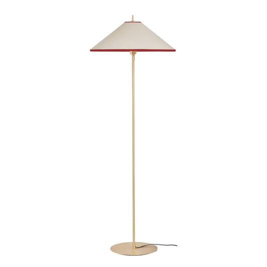 Edgeform Tafta Floor Lamp Ø52 Red/Off-White