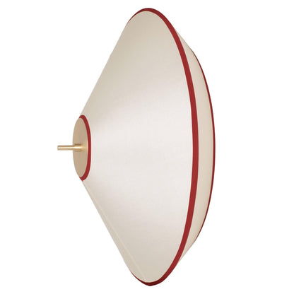 Edgeform Tafta Wall/ Ceiling Light Ø52 Red/Off-White