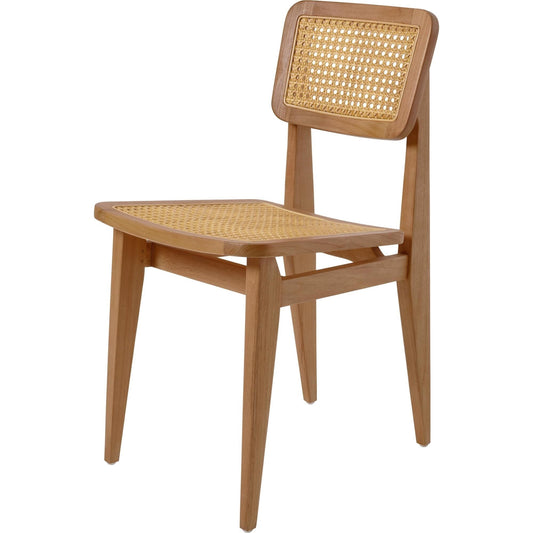 C-Chair Garden Chair French Cane/Natural Teak
