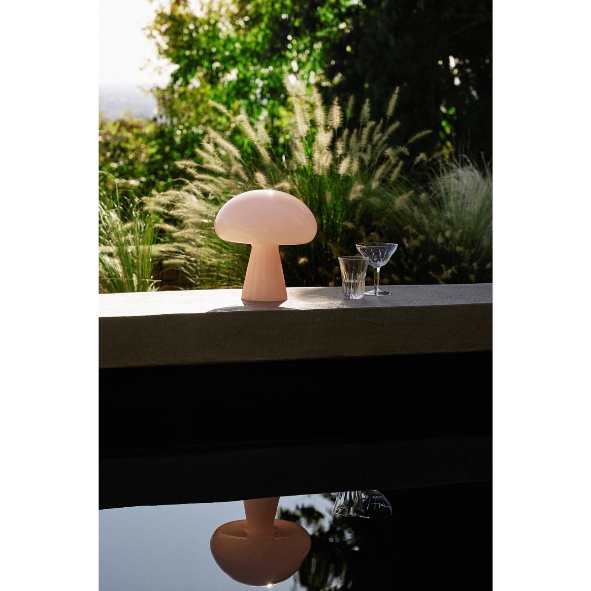 Obello Portable Lamp Pearl White