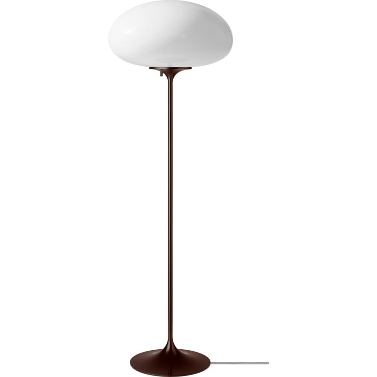 Stemlite Floor lamp H110 Black Chrome/Opal