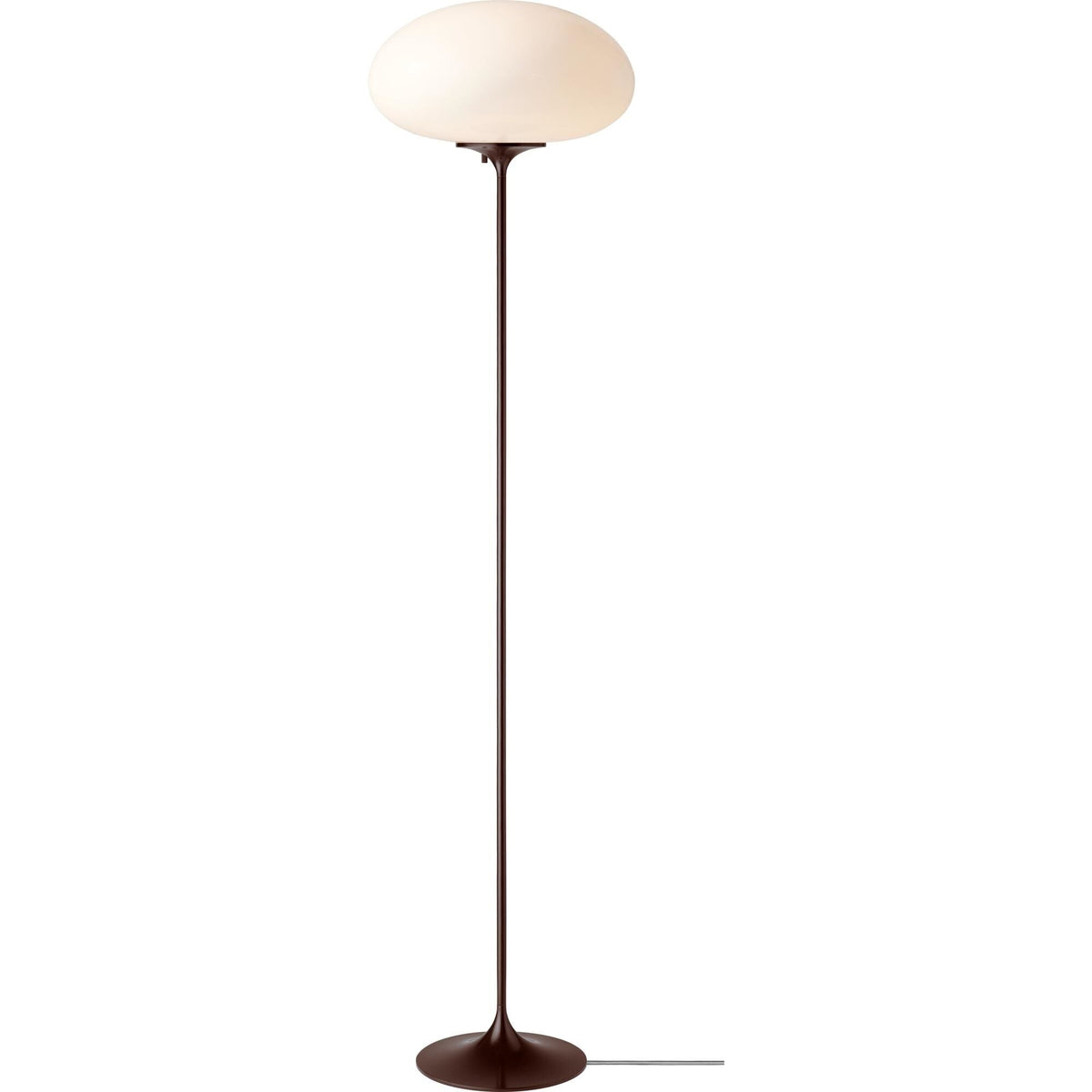 Stemlite Floor lamp H150 Black Chrome/Opal