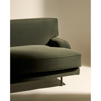 Flaneur 2-Person Sofa Black/Asator 0984