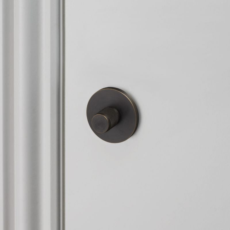 Buster + Punch Thumbturn Lock (Black, Linear) - Second Chance