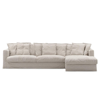 Decotique Le Grand Air 3-Seater Sofa Chaise Right Natural Blonde