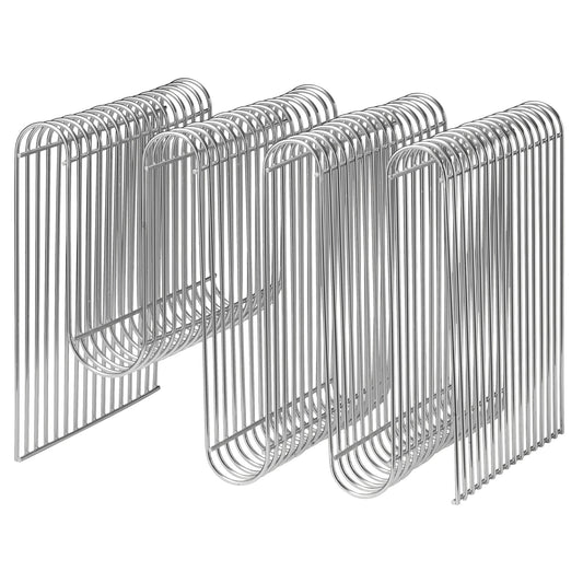 CURVA Magazine Holder by AYTM #Silver