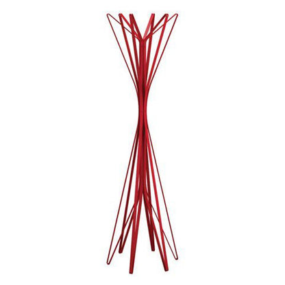 Aster - Steel Coat Rack by Zanotta #50 x 50 x h 170 cm / Red