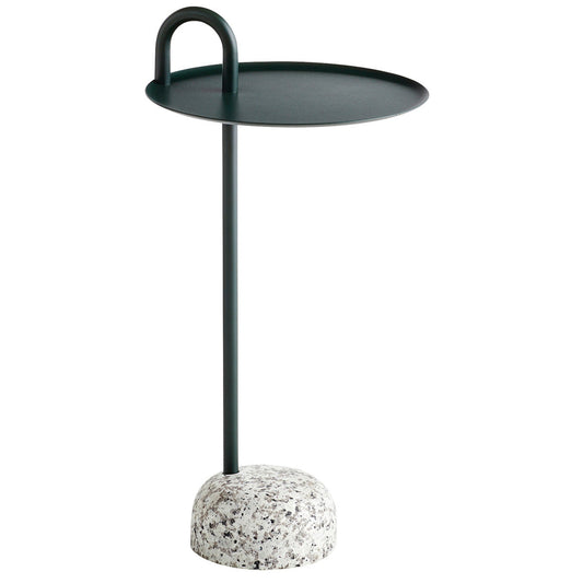 Bowler side table, fir green