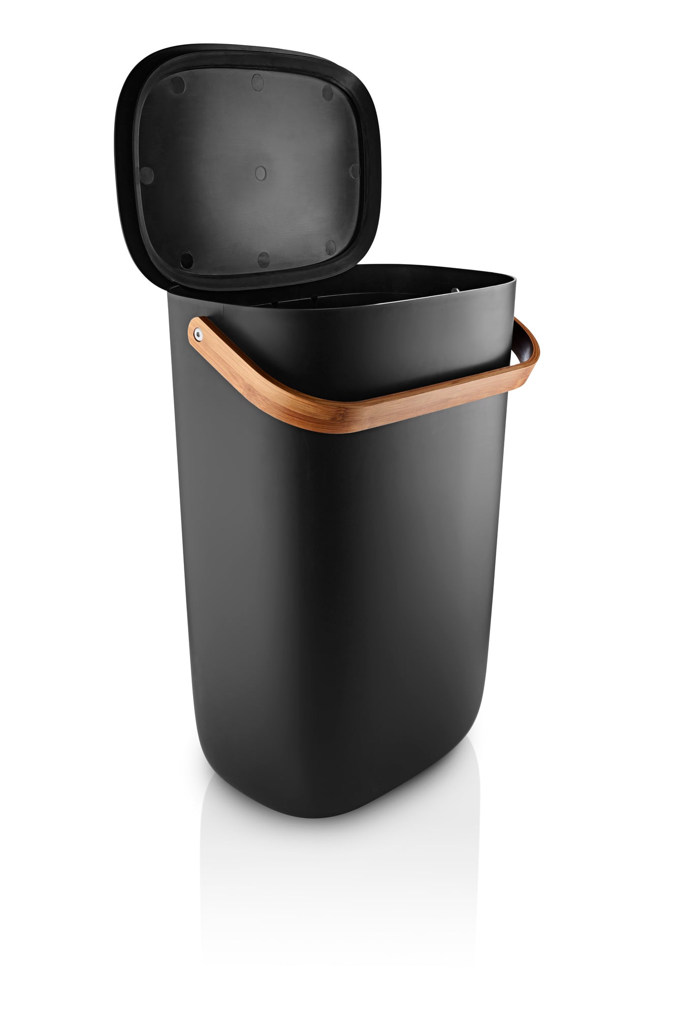Reflect recycling waste bin, 33 L, black