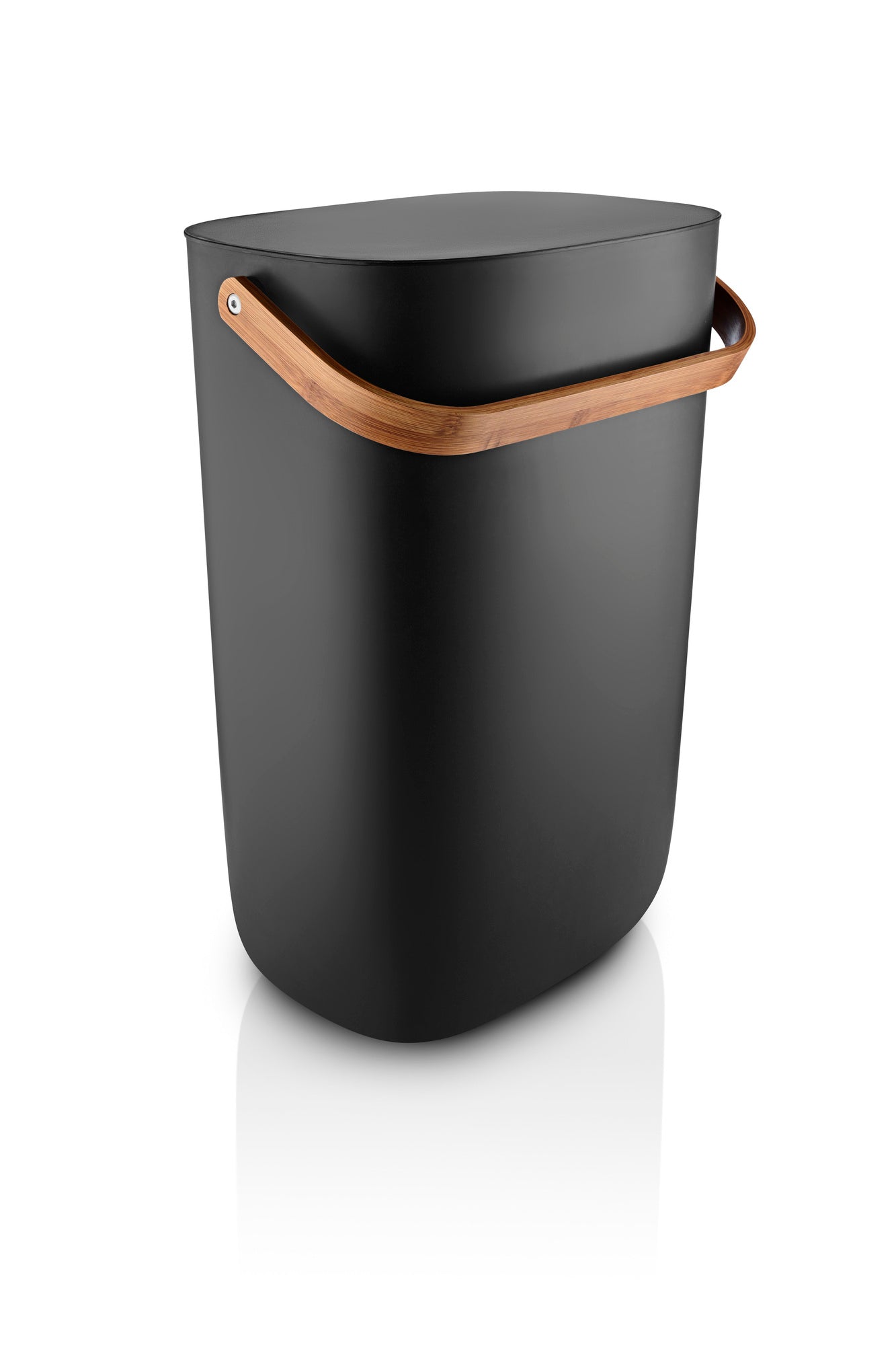 Reflect recycling waste bin, 33 L, black
