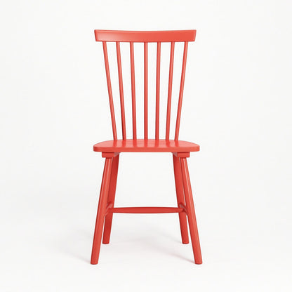 Department Wood H17 Windsor Dining Chair Orange