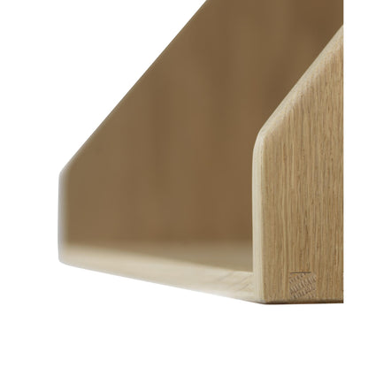 FDB Furniture B5 Shelf 40 cm Lacquered Oak