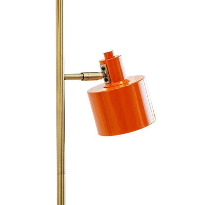 Dyberg Larsen Ocean Floor Lamp Orange/ Brass
