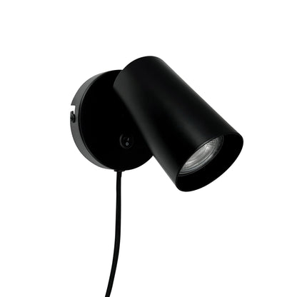 Dyberg Larsen Modern Spot With Switch And Cord Black