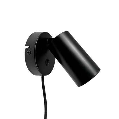 Dyberg Larsen Modern Spot With Switch And Cord Black