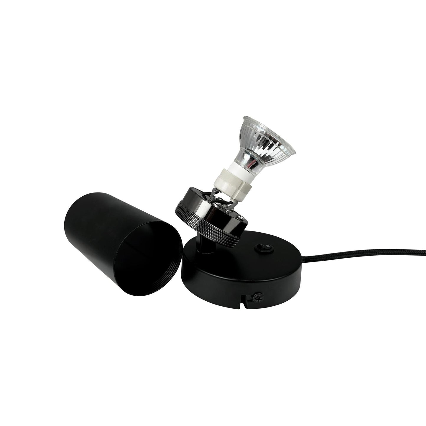 Dyberg Larsen Modern Spot With Switch And Cord Black