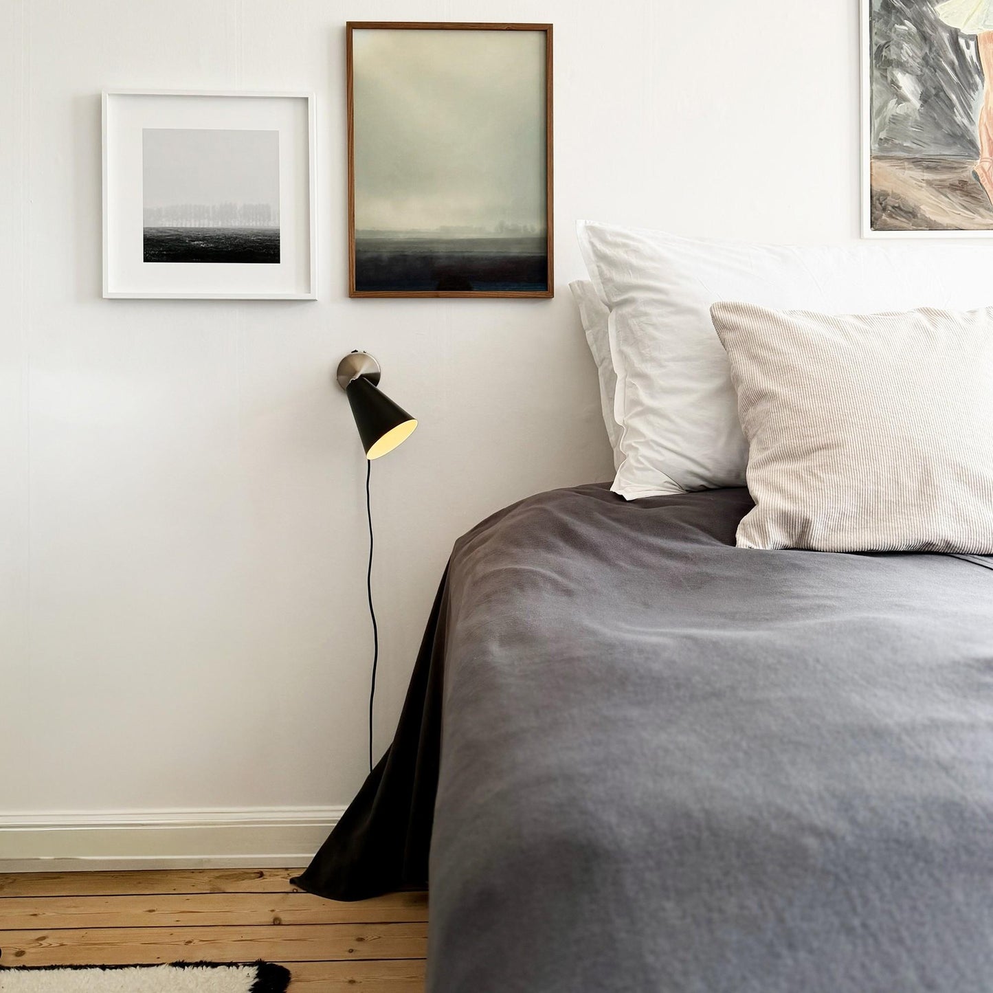Dyberg Larsen Oswald Wall Lamp Black/ Steel
