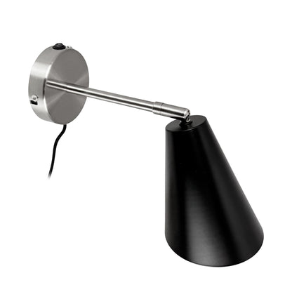 Dyberg Larsen Oswald Wall Lamp Black/ Steel