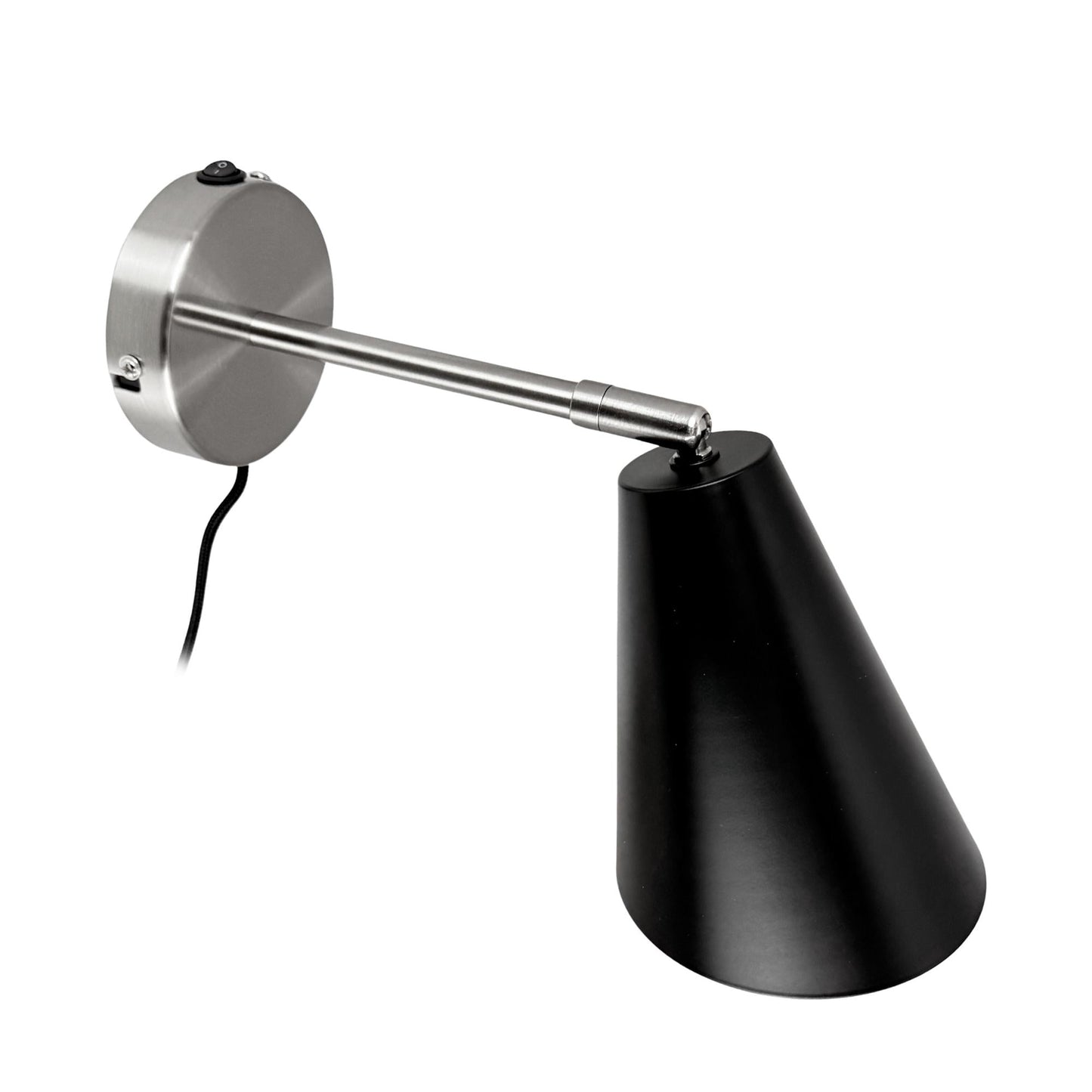 Dyberg Larsen Oswald Wall Lamp Black/ Steel