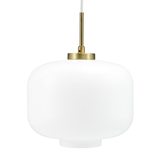 Dyberg Larsen ARP Pendant Opal/ Matt Brass Ø25cm