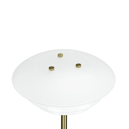 Dyberg Larsen DL20 Table Lamp Opal/ Brass