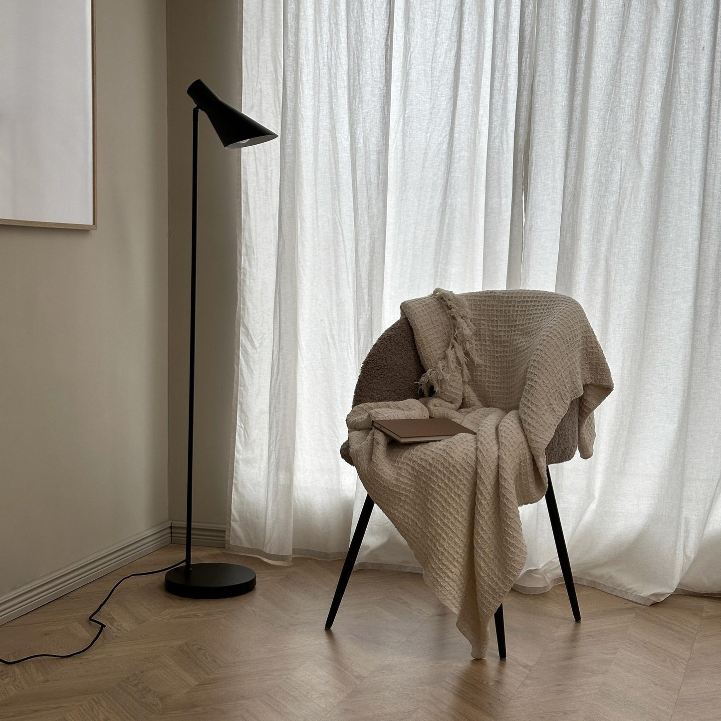 Dyberg Larsen DL12 Floor Lamp Chrome