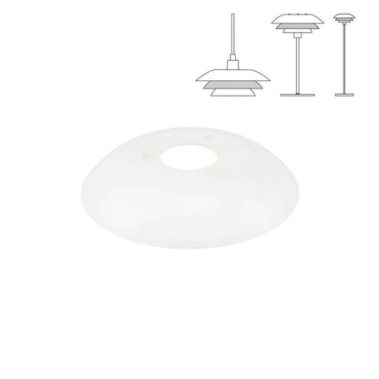 Dyberg Larsen Replacement Glass For DL20 Middle Screen White