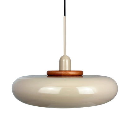 Dyberg Larsen Planet Pendant With Ring Latte