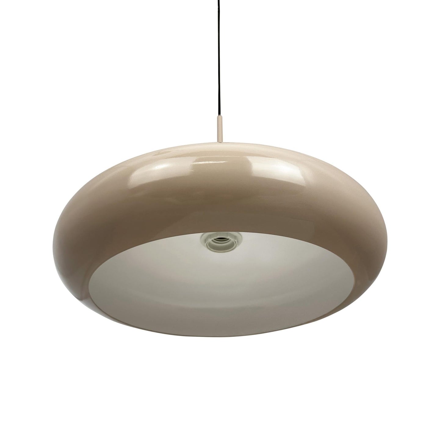 Dyberg Larsen Planet Pendant With Ring Latte