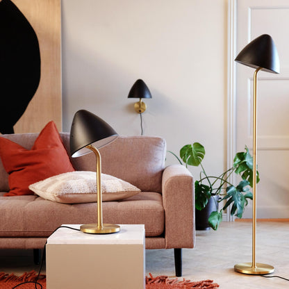 Dyberg Larsen Oulu Wall Lamp Black/ Brass