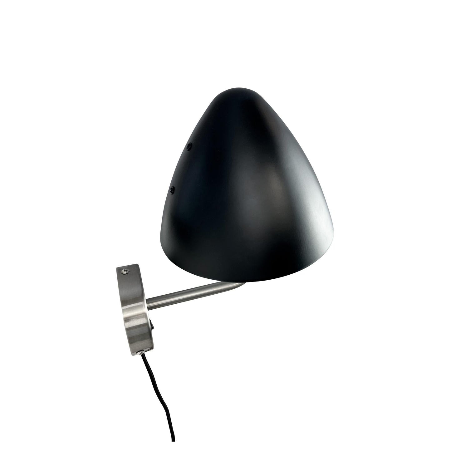 Dyberg Larsen Oulu Wall Lamp Black/ Brushed Steel