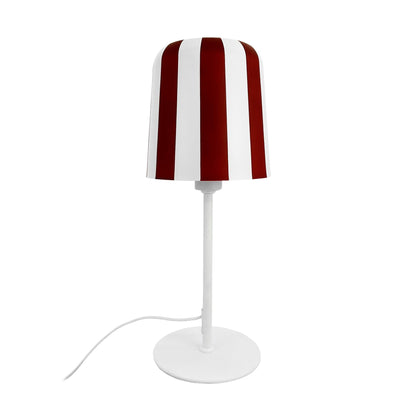Dyberg Larsen Gry Table Lamp Dark Red/ White