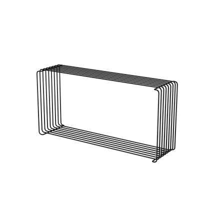 Panton Wire Extended Bookcase 70cm x 18.8cm by Montana #Black